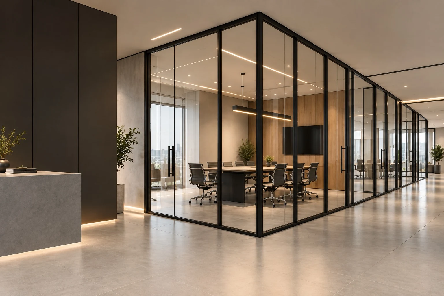 Aluminium Partitions