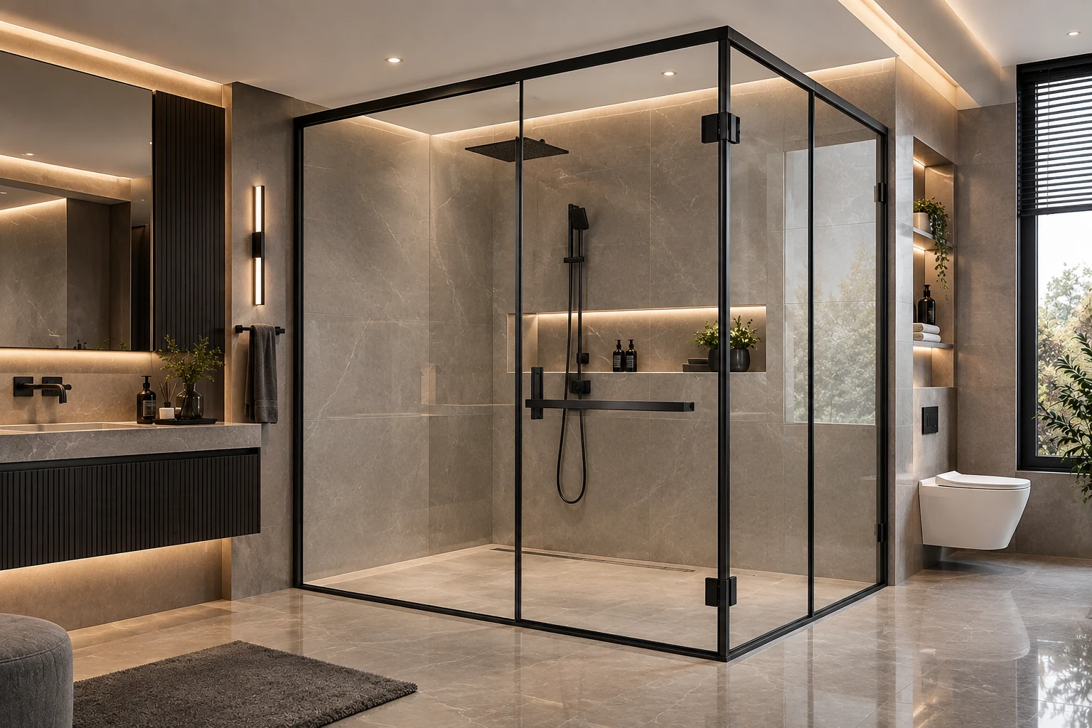 Economical Bathroom Enclosure Architecture Showcase