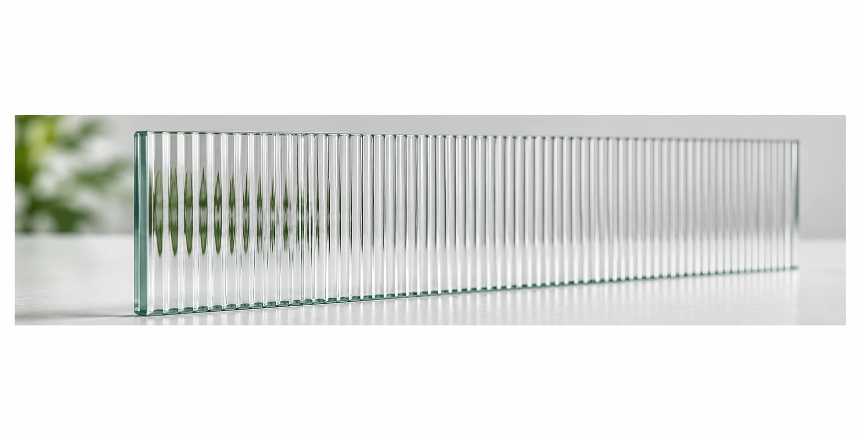Fluted Glass