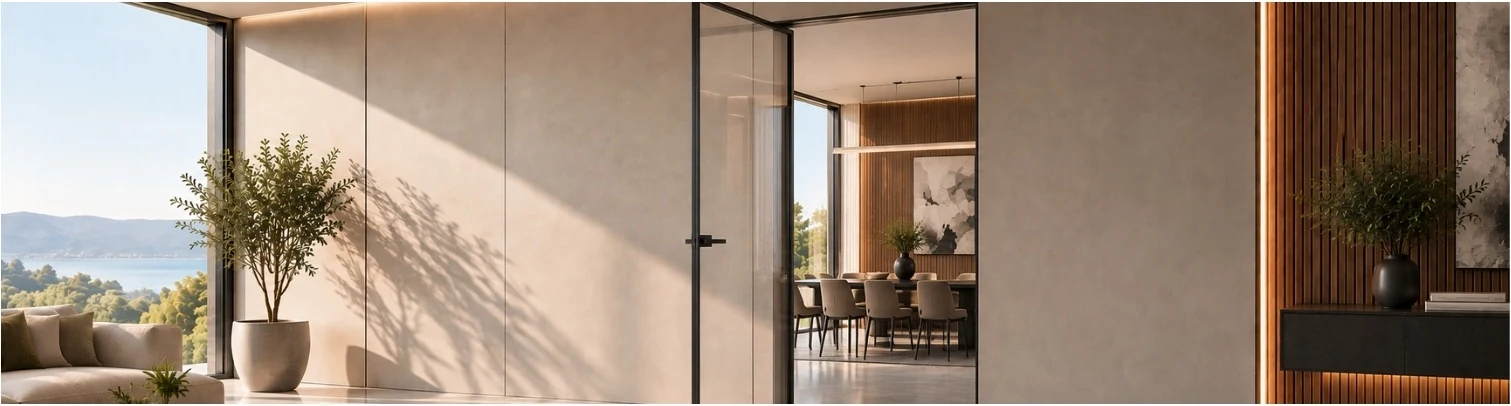 90° Swing Door